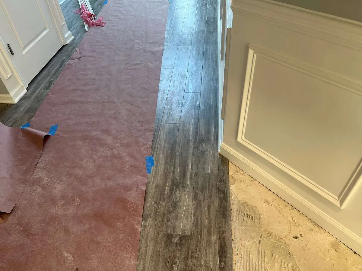 Completed marble shower restoration in Hartsville-Trousdale County